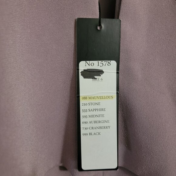 Alexander by Daymor 1578 Gown in Mauvellous 6 NWT - Picture 6 of 7